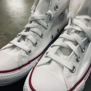 Converse Women's White Trainers thumbnail 2