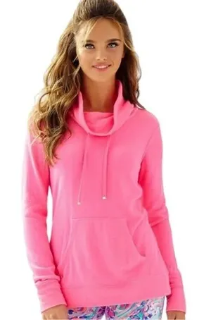 Lilly Pulitzer Drawstring Cowl Neck Sweatshirt thumbnail 1