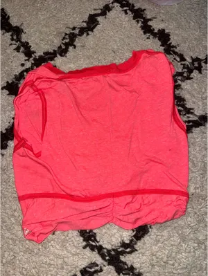 Free People Movement Glow Up Pink Twist Front Crop Top thumbnail 4