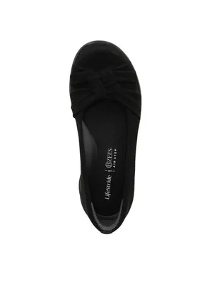 Lifestride Womens Glamour Ballet Flat Skimmers J6150F1 Black 10M thumbnail 15