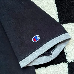 Champion Black and Grey Ringer Tee M thumbnail 5