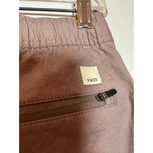 Vuori Ripstop Pants Dusty Rose Mauve Elastic Waist Drawcord‎ Utility Slim Women thumbnail 5