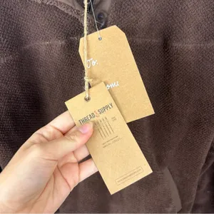 NWT Thread & Supply Brown Sherpa Pullover Jacket Size S thumbnail 8
