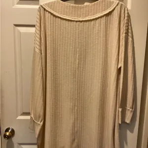 Umgee Cream Knit Sweater thumbnail 2