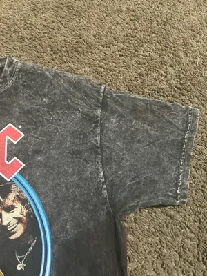 AC/DC Washed Tee Size Large thumbnail 5