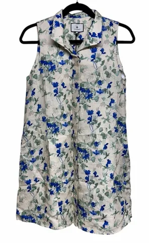 TUCKERNUCK Bellflower Blooms Sleeveless Charlie Dress Women's‎ Size Small thumbnail 1
