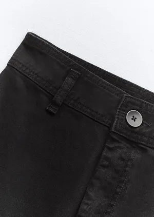 ZARA High Waist Marine Jeans thumbnail 5