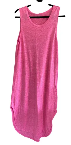 aerie Easy Knit Cover Up Dress Pink Size Small thumbnail 1