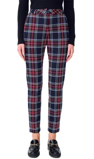 J. McLaughlin NWT Stewart Royal Tartan Plaid Pants thumbnail 2