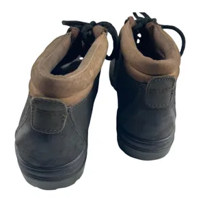 Timberland Women's Black Leather Ankle Boots Lace Up Lug Sole Casual Shoes‎ 10 M thumbnail 4