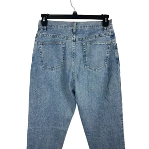 VTG Wrangler Med Wash High Waist Mom Jeans 90s 12 X 34 thumbnail 7