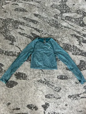 Gymshark Vital Seamless Long Sleeve Crop Top thumbnail 3