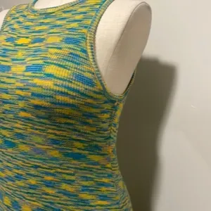 Unbranded Dress woman’s lime green yellow Halter Sleeveless New size Large thumbnail 7