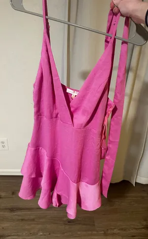 Luxxel Pink Romper thumbnail 1