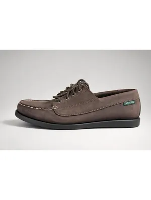 Eastland Classic Brown Leather Memory Foam Boat Shoes thumbnail 2