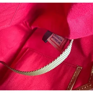 NWOT DOONEY & BOURKE Wine Red Suede Hobo Shoulder bag thumbnail 8