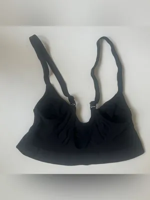 SKIMS Women’s Seamless Black Bralette L/XL thumbnail 2