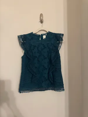NWOT Guest Editor Lace Blouse thumbnail 2