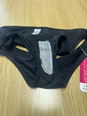 Hula Honey Malibu Black Ruched Side-Tab Hipster Bikini Bottom Size L thumbnail 9