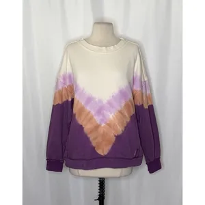 FP Movement FREE PEOPLE Ombre Metti Crew Sweatshirt Shirt Ombre Tie Dye Small thumbnail 2