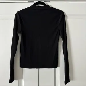 | Mock Neck Long Sleeve Top | Medium (Juniors) thumbnail 2