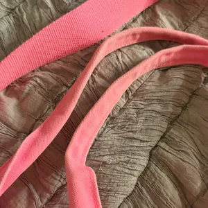PINK Victoria's Secret Neon Pink Canvas Duffle Bag thumbnail 4
