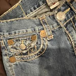 Y2K True Religion Womens Size 31 Bootcut Flare Jeans Blue thumbnail 7