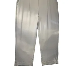 Old Navy Taylor Wide Leg Trouser Extra High Rise Beige Tan XL Pleated‎ Workwear thumbnail 4