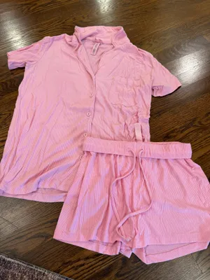 SKIMS Soft Lounge Short Sleep Set thumbnail 1