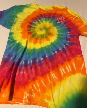 Pawz Tie Die Tshirt thumbnail 1