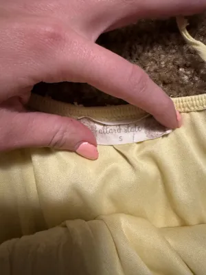 Yellow altard state romper  thumbnail 5