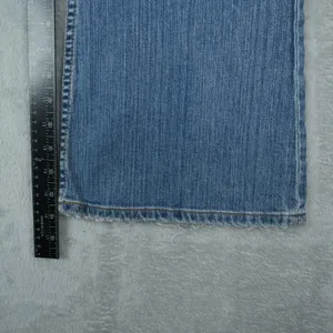 BKE Denim 1967 Jeans Women 32x34 Blue Star Stretch Bootcut Low Rise Distressed thumbnail 9