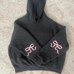 Edikted Black Sweater with Pink Bow Details thumbnail 1