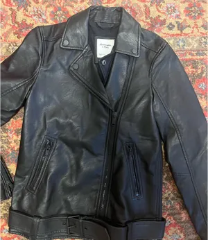 Abercrombie & fitch vegan leather jacket  thumbnail 5