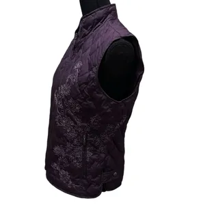 Eddie‎ Bauer Women Medium Premium Quality Goose Down Quilted Puffer Vest thumbnail 5