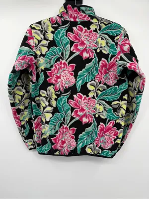 Patagonia Synchilla Snap-T Fleece Women S Manoa Black Floral MOBK SP15 thumbnail 3