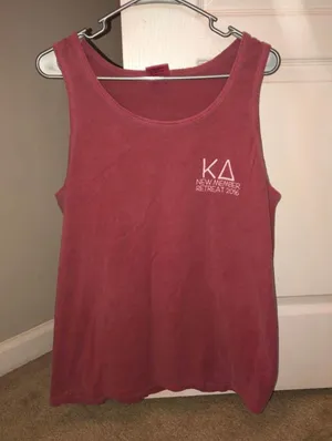 Comfort Colors Kappa Delta Tank thumbnail 1