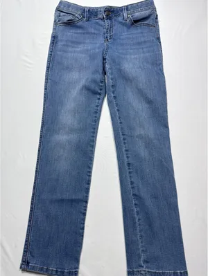 Lincoln Outfitters Classic Light Blue Denim Jeans Size 2 - Straight Leg Comfort! thumbnail 1
