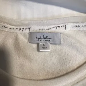 Nicole Miller Cozy Tie-Dye Loungewear Set Beige Cream Sweatshirt & Joggers Two-L thumbnail 8