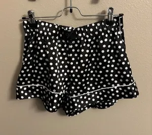 Victoria's Secret Satin Polka Dot Sleep Shorts thumbnail 1