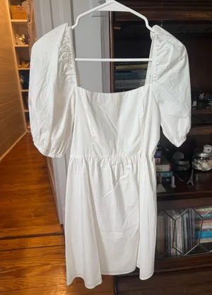 White Mini Dress Copper Key thumbnail 1