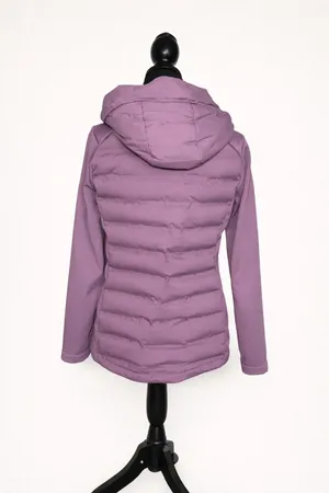 Purple Waterproof Puffer Jacket  thumbnail 3
