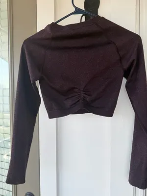 Gymshark Long Sleeve Crop Top Adapt thumbnail 3