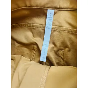 Lululemon City Sleek 5 Pocket 7/8 Pant Spiced Bronze Yellow 4‎ Everyday Comfort thumbnail 8