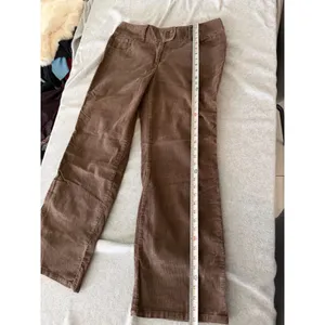 Y2K Victoria's Secret London Jean Corduroy Pants 14 Marisa Fit Brown Bootcut thumbnail 2