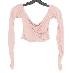 NWT Tiger Mist Crop Top Y2K Fairy Coquette Soft Girl Cottage Romantic Pink XS thumbnail 1