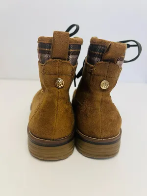 Tommy Hilfiger Women's Ollia Lace-Up Booties Dark Natural Size 7 M thumbnail 6