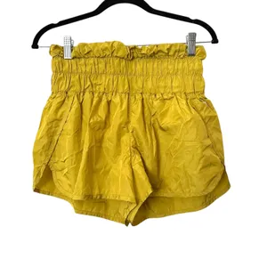 FP MOVEMENT The Way Home Athletic Shorts Neon Green‎ Medium thumbnail 2
