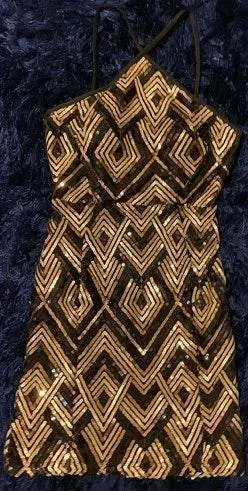Midnight Doll Dillard Sequined Bodycon 3 thumbnail 2