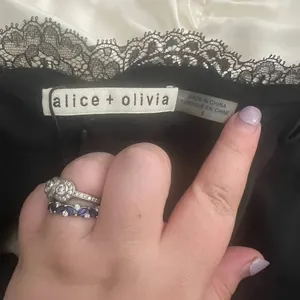 Alice + Olivia Bianca Mini Dress Ruched One-Shoulder‎ Silk White Black Size 6 thumbnail 13